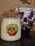 Evil Queen's poison apple 5oz soy wax candle, hand-poured