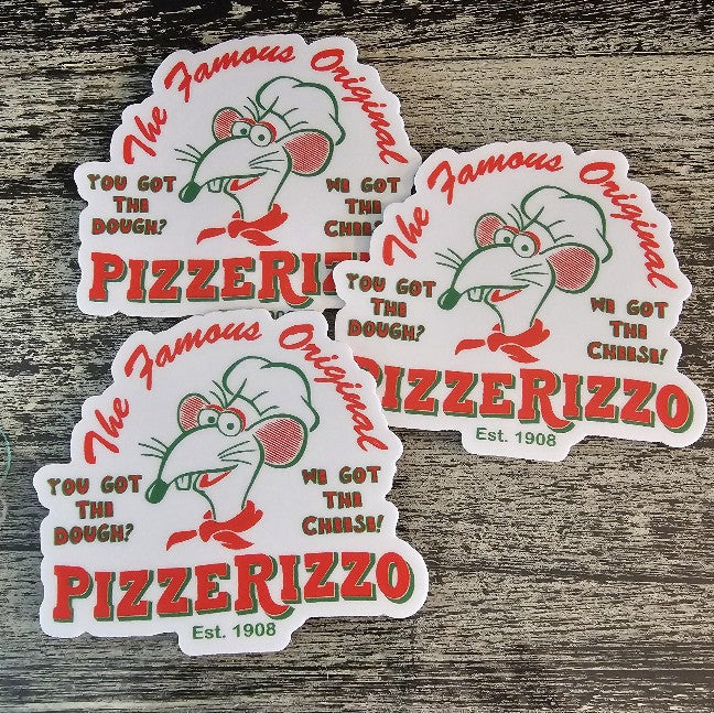 PizzeRizzo 3" sticker