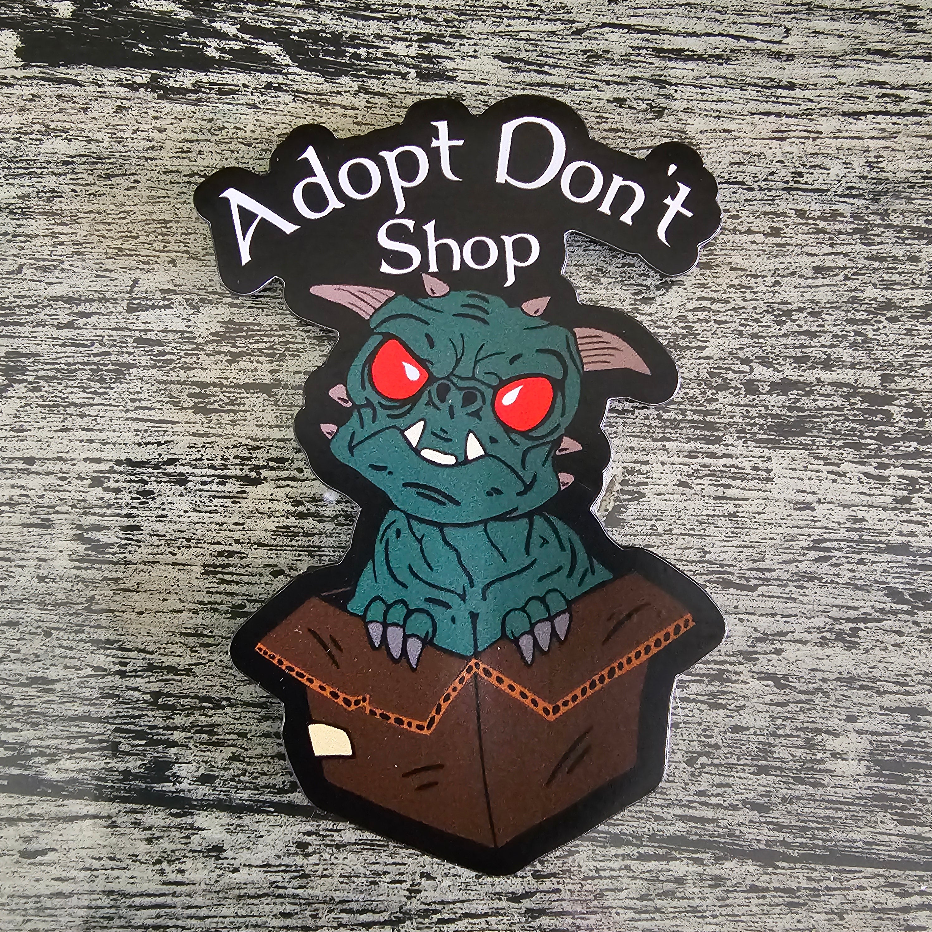 Adopt Don’t Shop – Ghostbusters Terror Dog Sticker