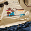Scarif Sunset Paradise – Retro Star Wars Inspired Beach Tee