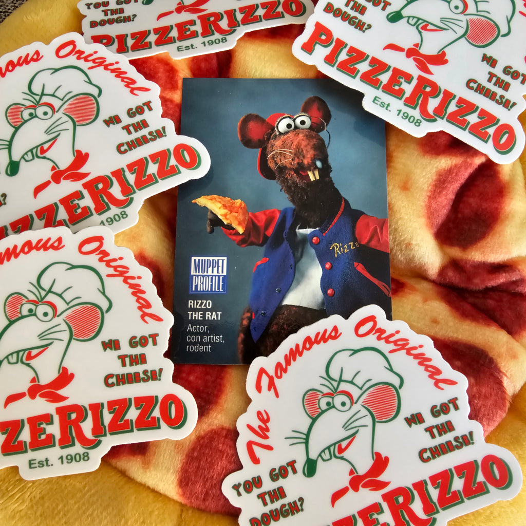 PizzeRizzo 3" sticker